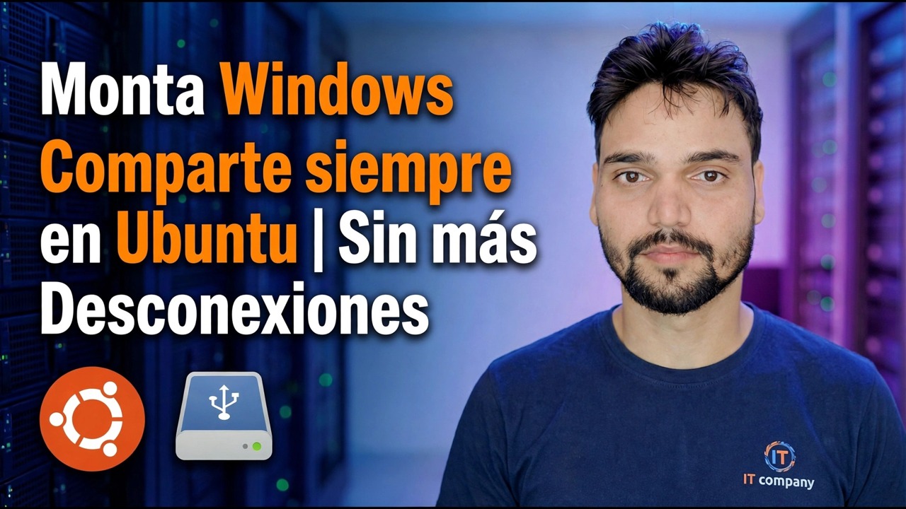 Montar Windows Share en Ubuntu - Configuración permanente
