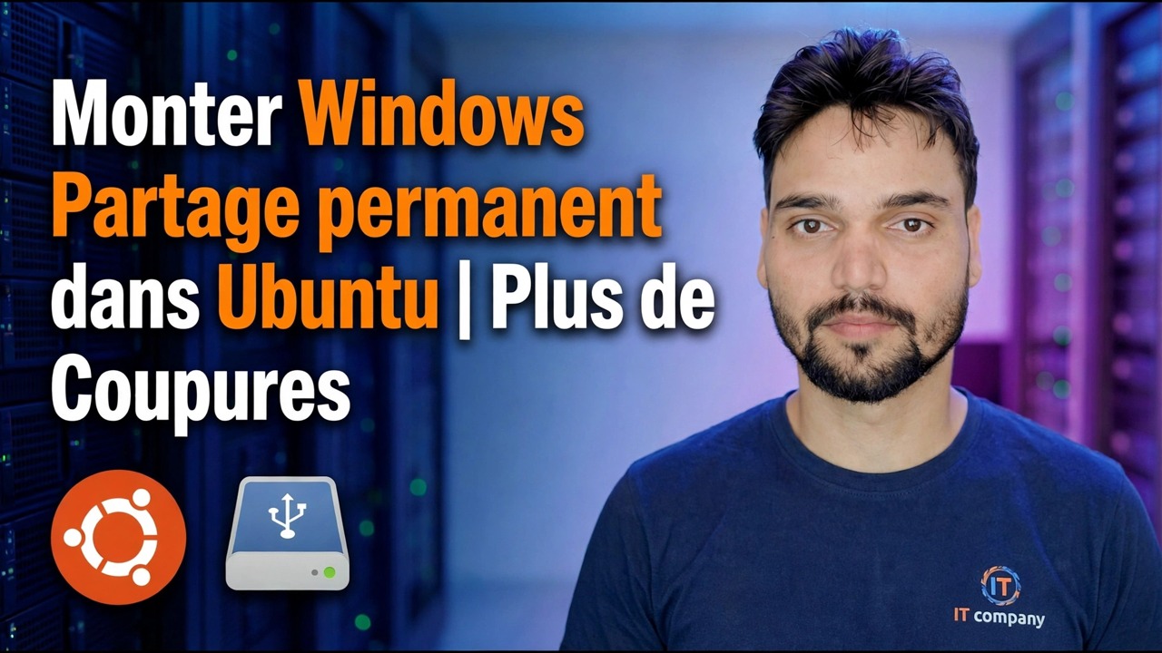 Monter le partage Windows dans Ubuntu - Installation permanente