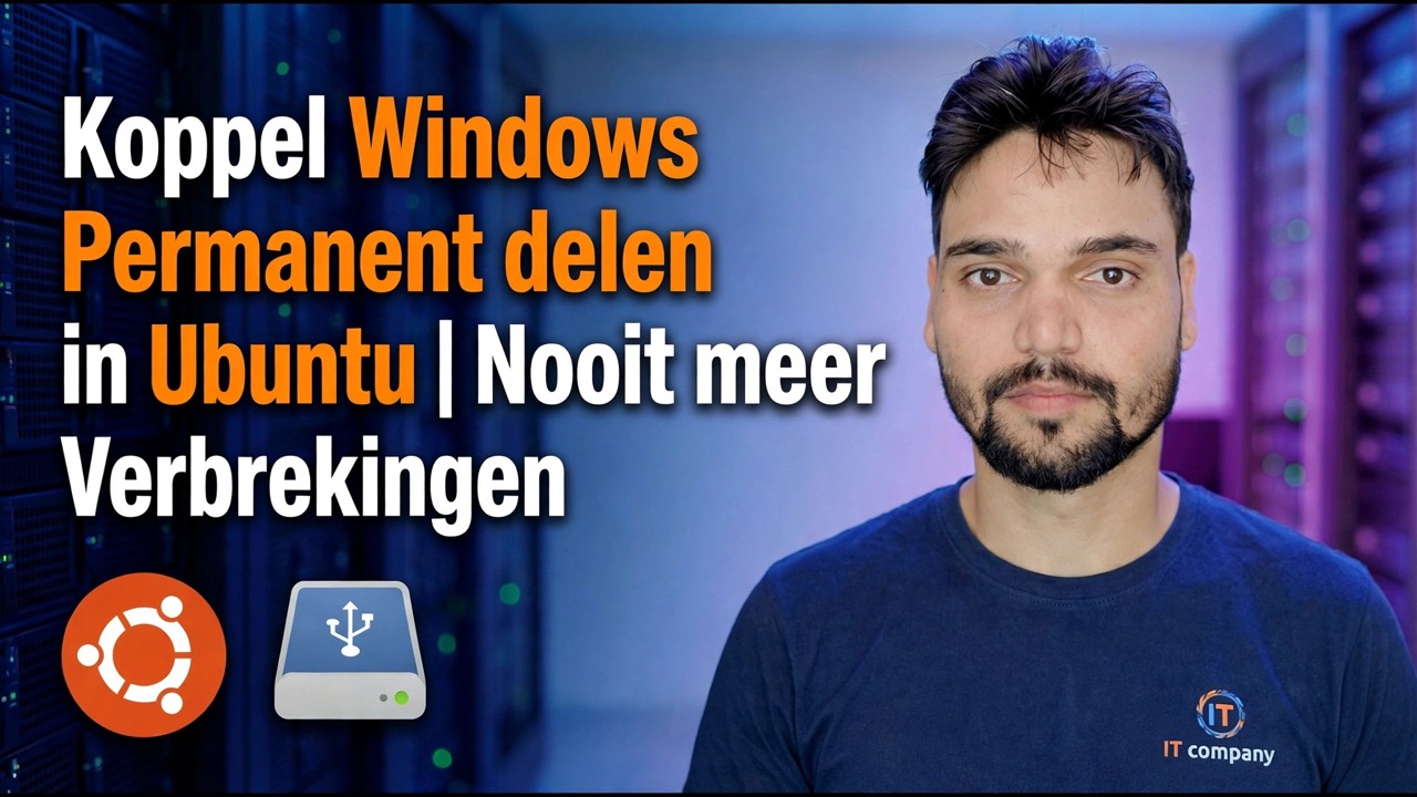 Mount Windows Share in Ubuntu - Permanente installatie