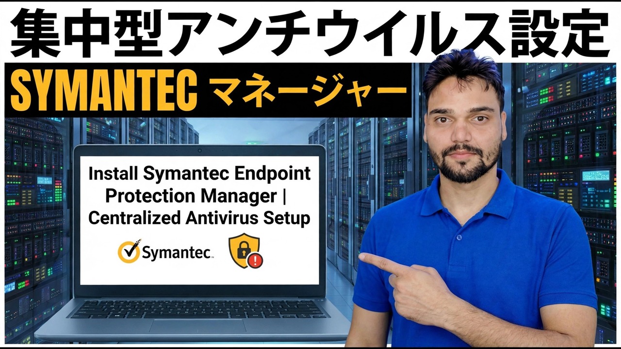 Symantec Endpoint Protection Manager をダウンロードしてインストールする方法