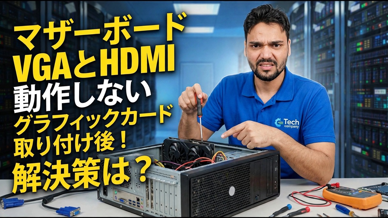 GPUはインストールされていますか?マザーボードからディスプレイが表示されない 😳 解決策
