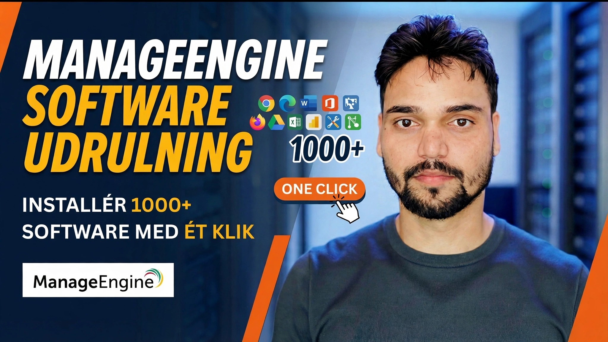 Installer software på alle pc'er eksternt 😳 ManageEngine Deployment