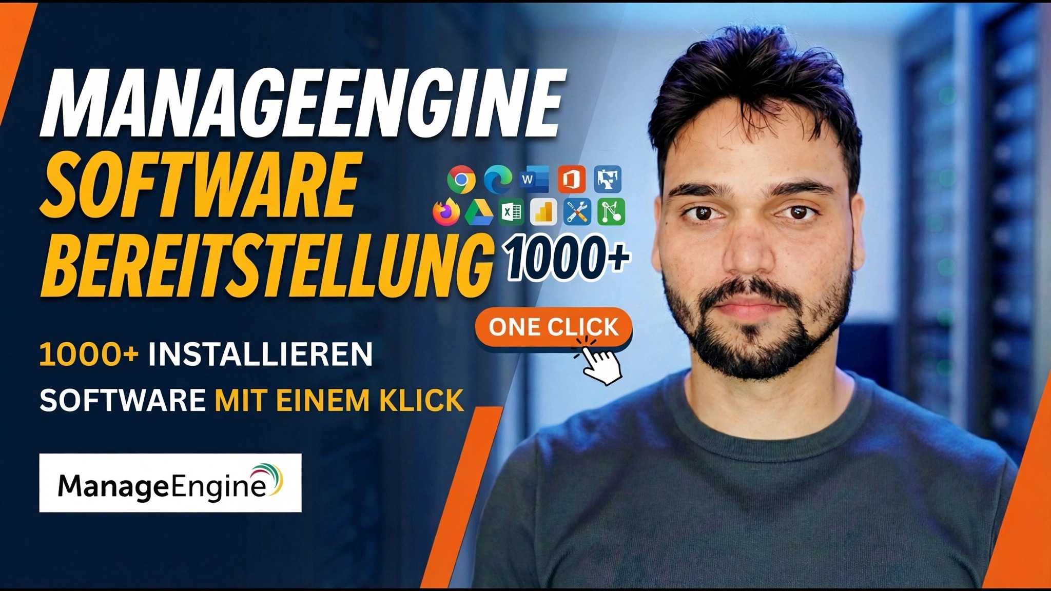 Installieren Sie Software aus der Ferne auf allen PCs 😳 ManageEngine Deployment