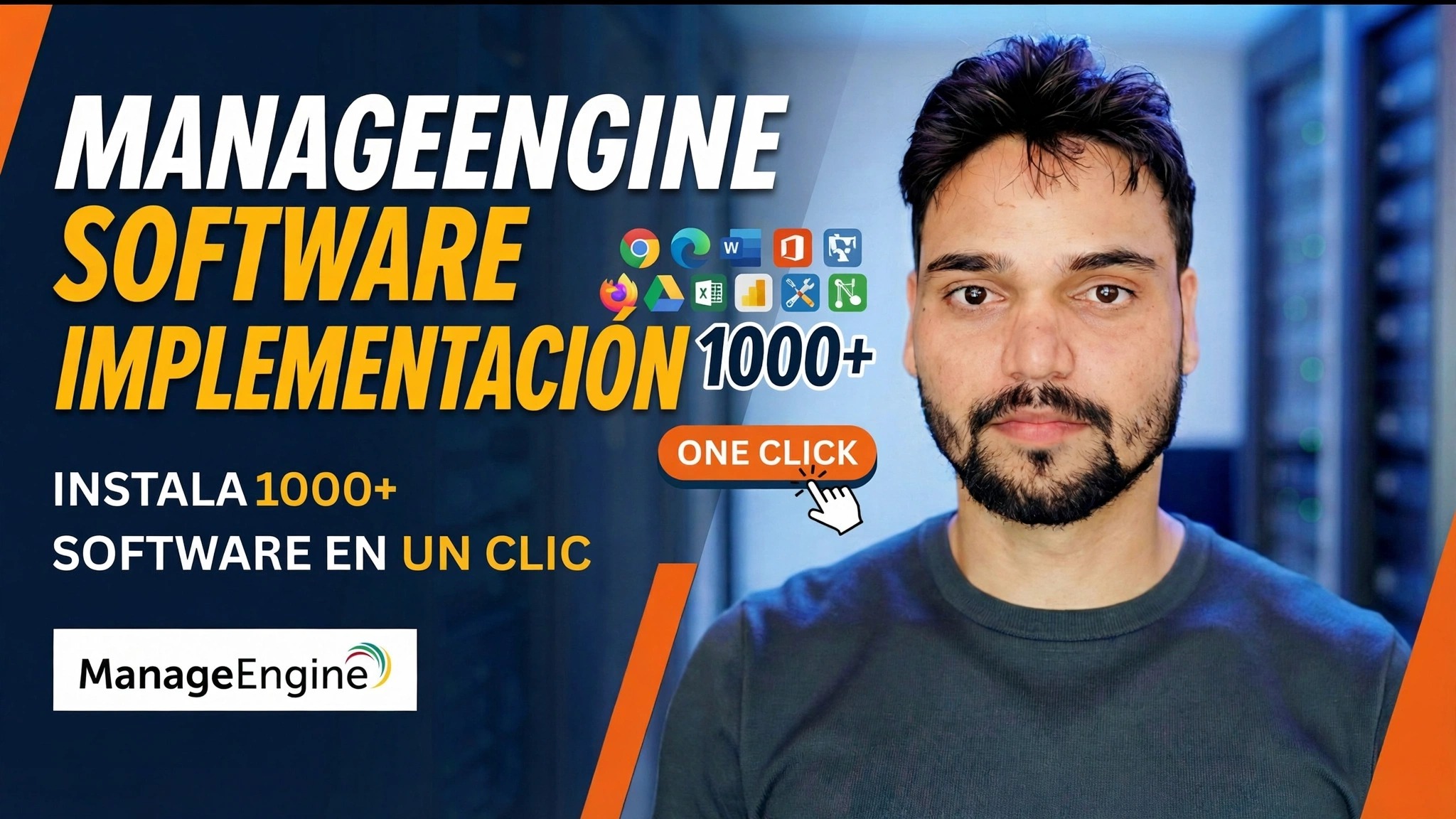 Instale software en todas las PC de forma remota 😳 Implementación de ManageEngine