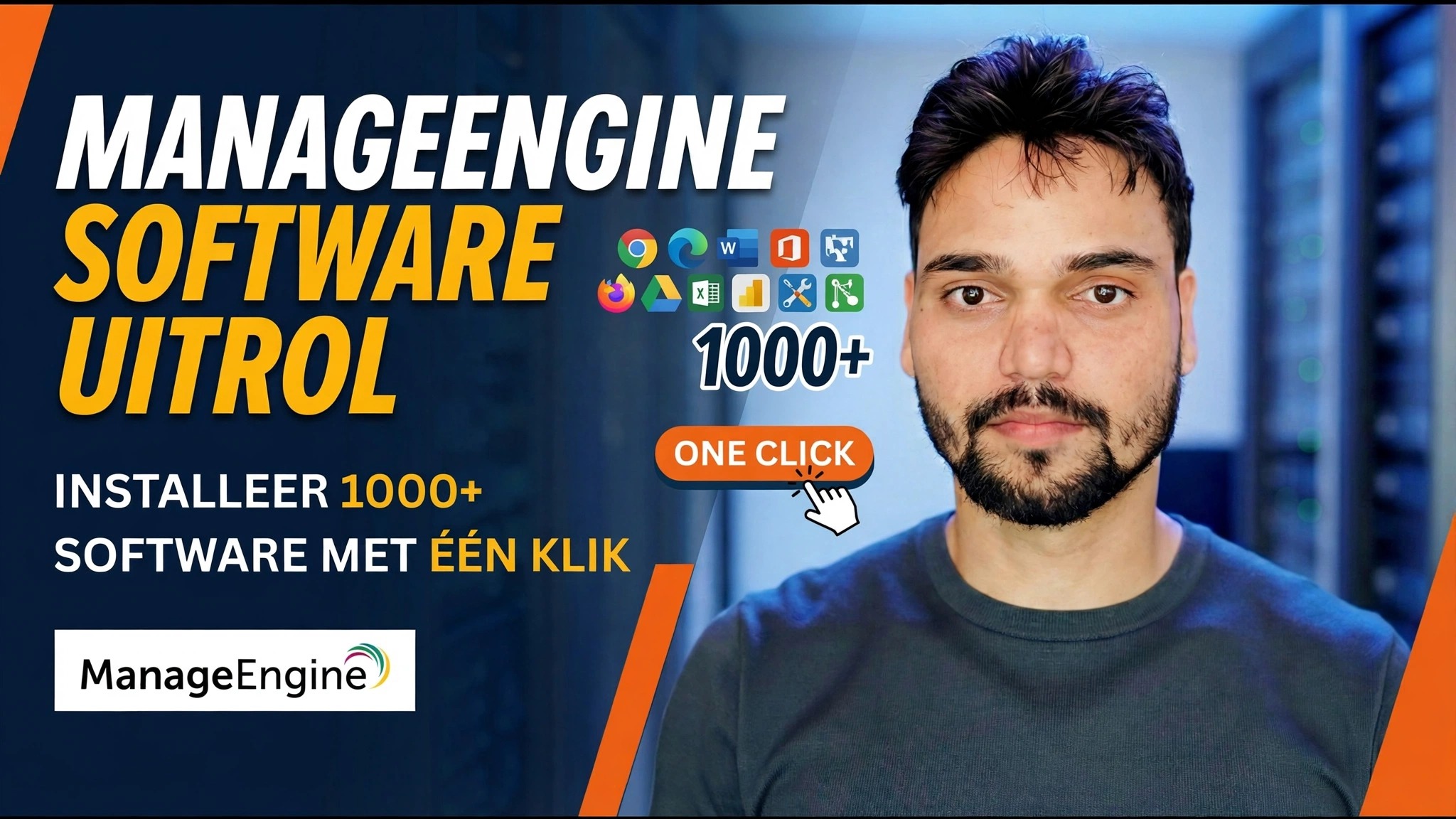 Installeer software op afstand op alle pc's 😳 ManageEngine-implementatie