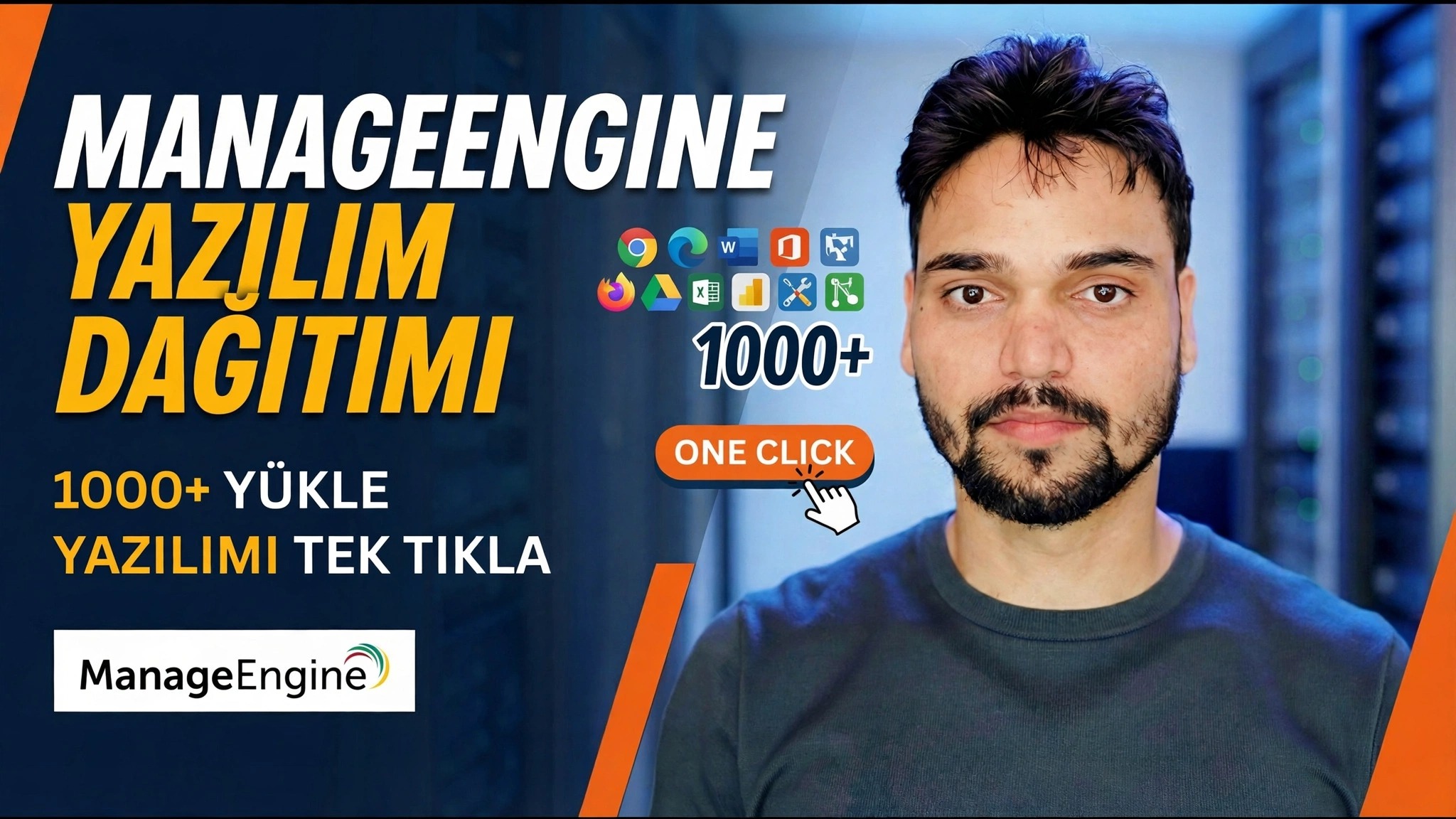 Yazılımı Tüm Bilgisayarlara Uzaktan Yükleyin 😳 ManageEngine Dağıtımı