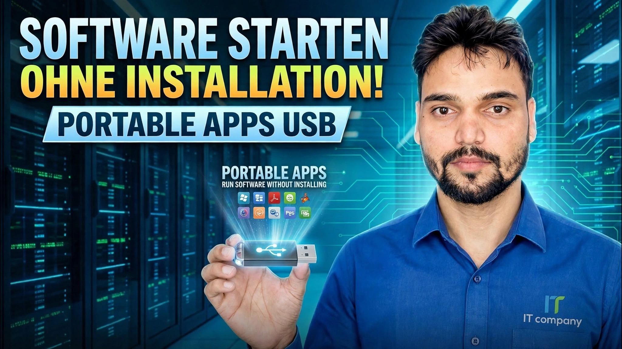 USB-Stick-Se-Anwendungen führen Karo ohne Installation aus!