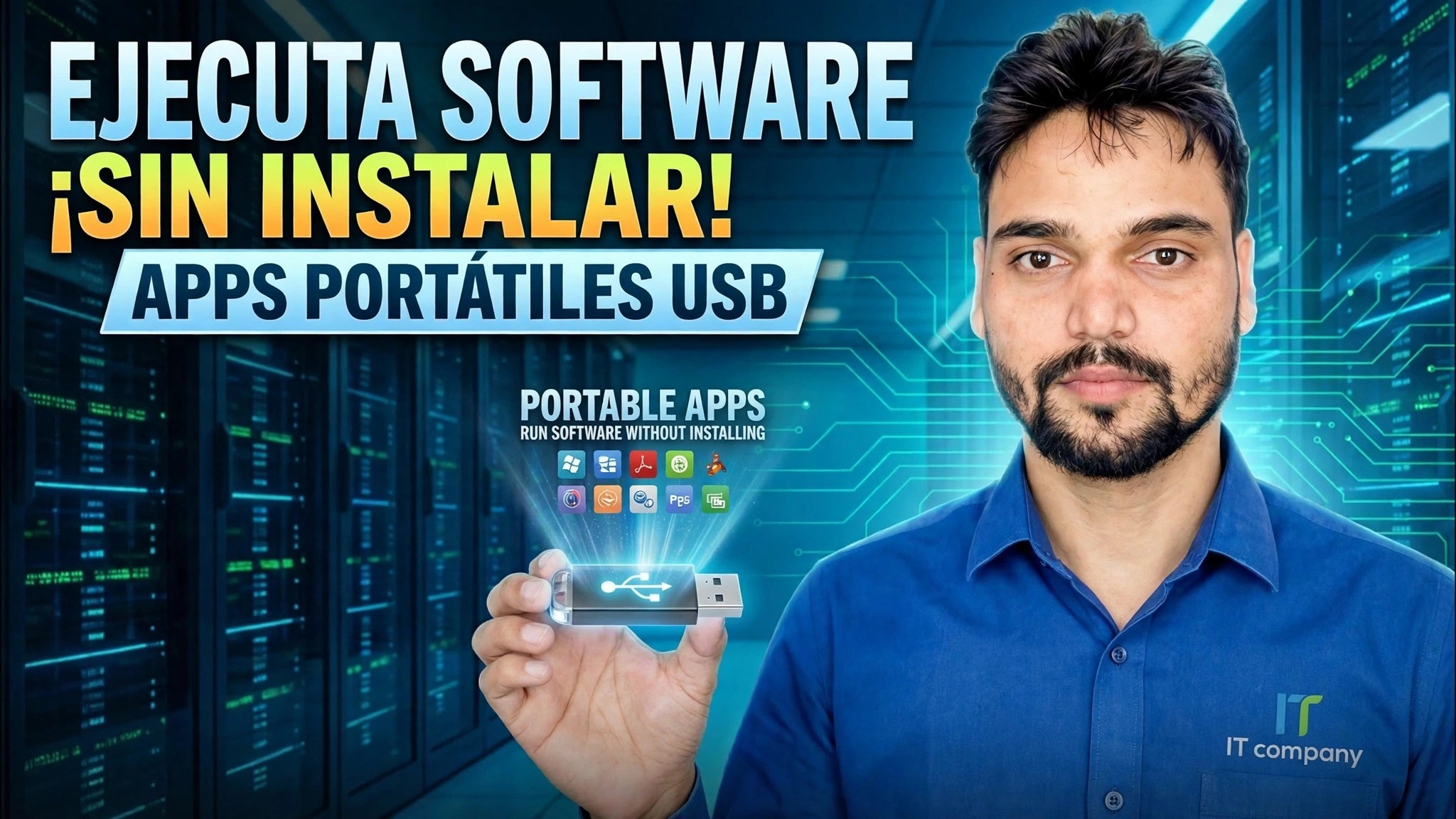 ¡Las aplicaciones USB Drive Se ejecutan Karo sin instalación!