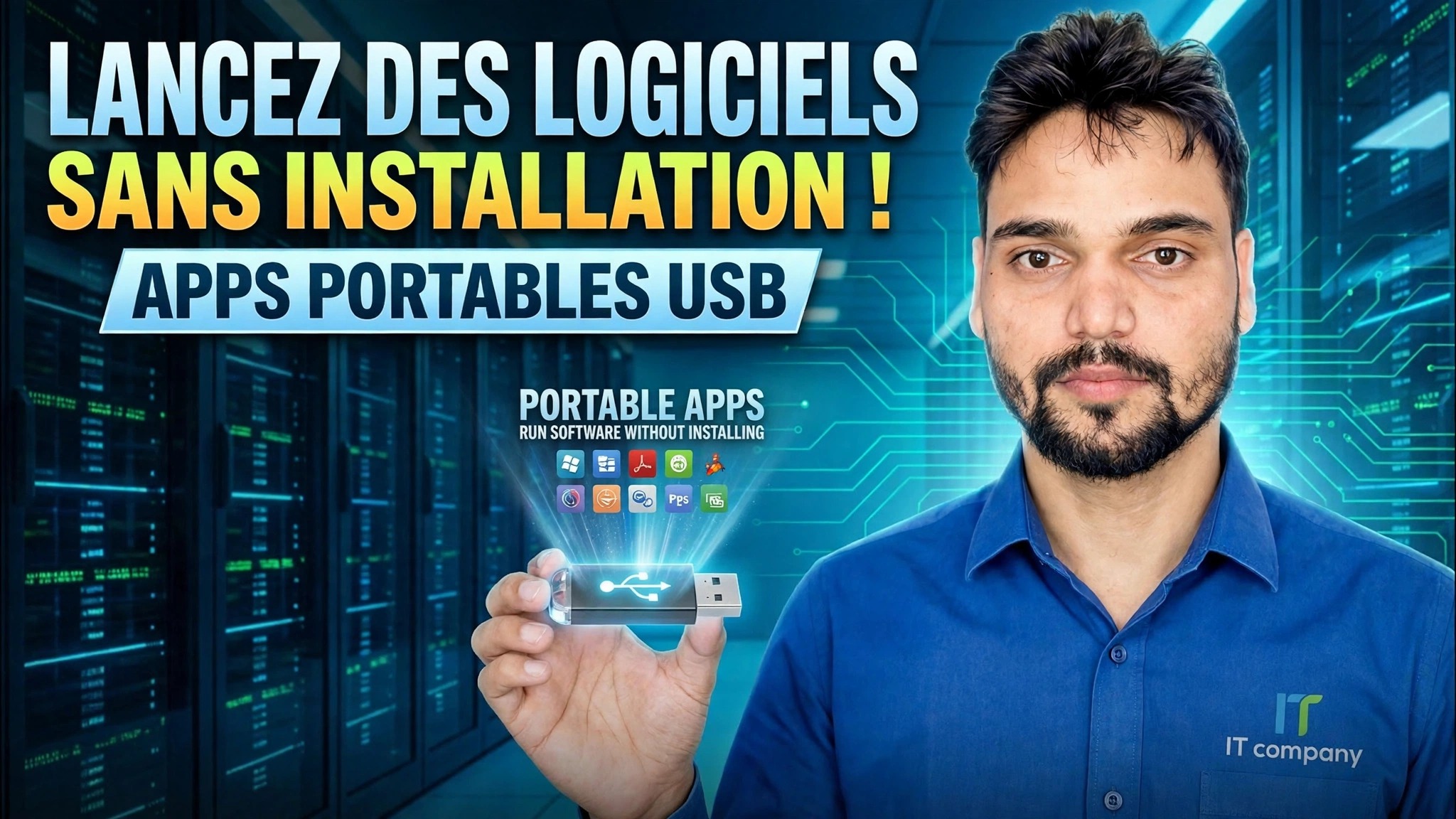 Les applications USB Drive Se exécutent Karo sans installation !