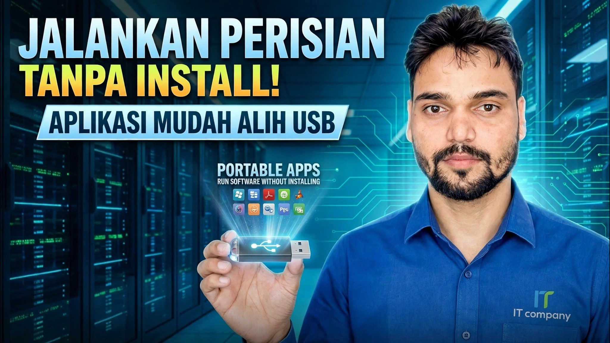Aplikasi Pemacu USB Se Jalankan Karo Tanpa Pemasangan!