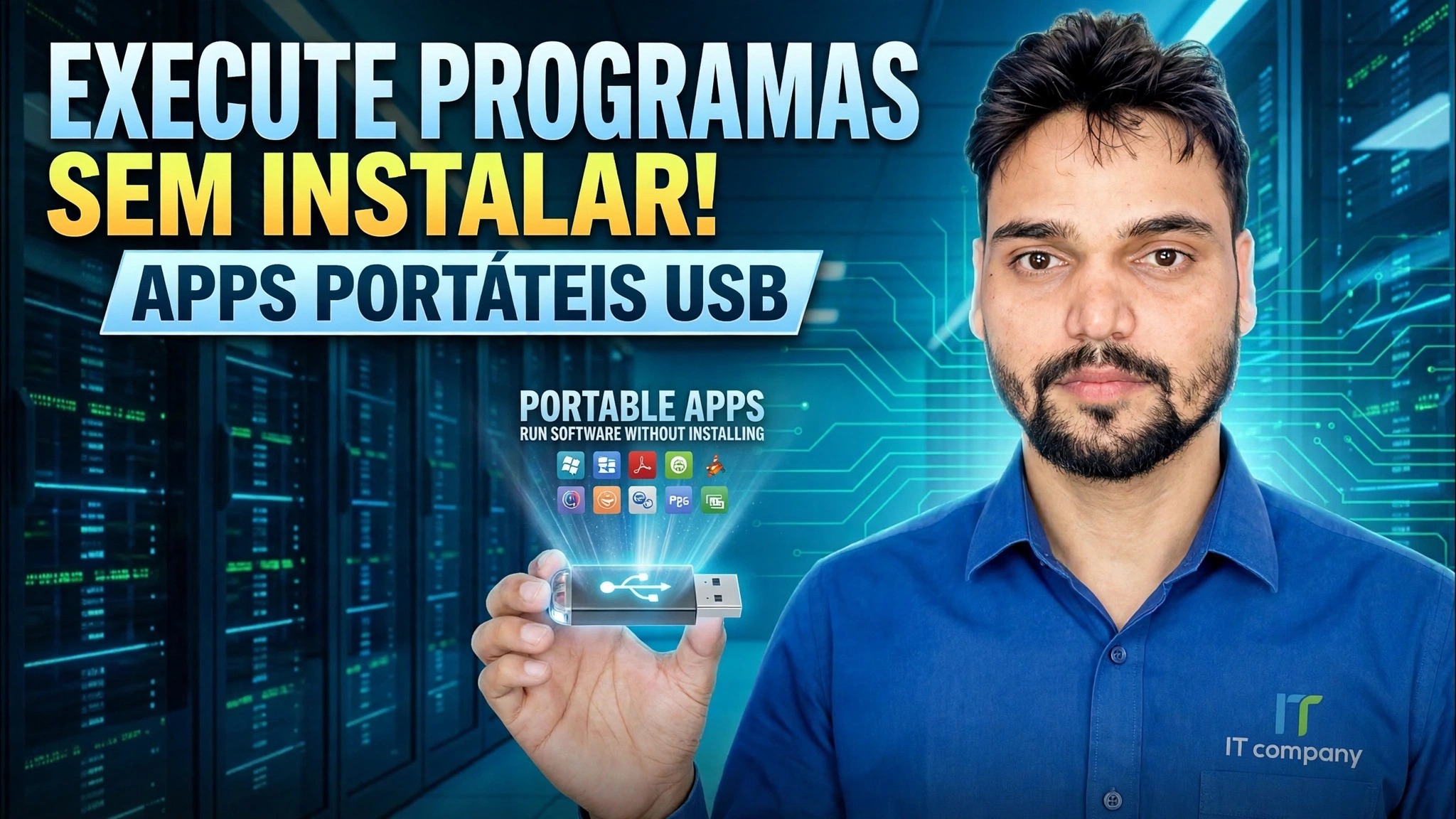 Aplicativos USB Drive Se Execute Karo sem instalação!