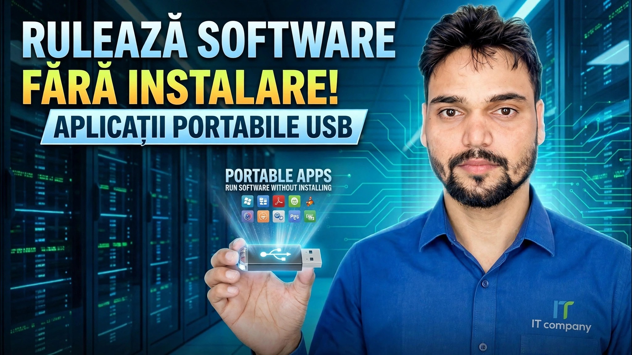 Aplicațiile USB Drive Se rulează Karo fără instalare!