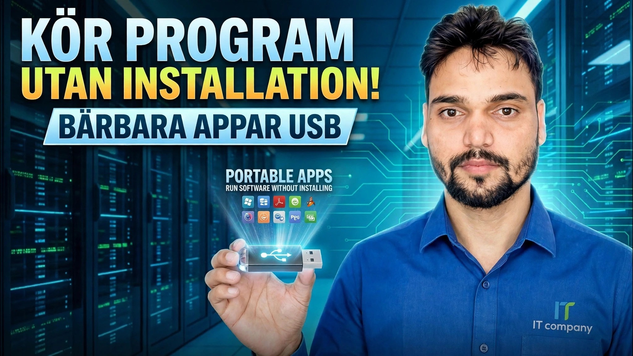 USB Drive Se-applikationer kör Karo utan installation!