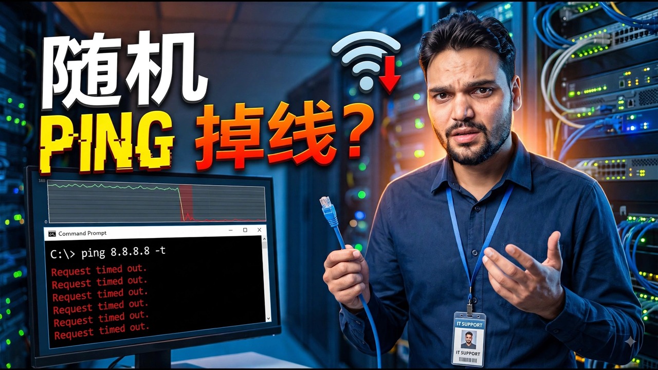 Ping Dropping Every Few Seconds? 😳 Mbps vs Gigabit Network Issue
