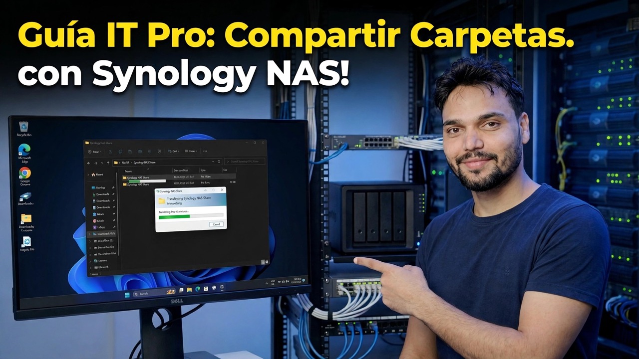 Cómo configurar carpetas compartidas en Synology NAS: guía paso a paso