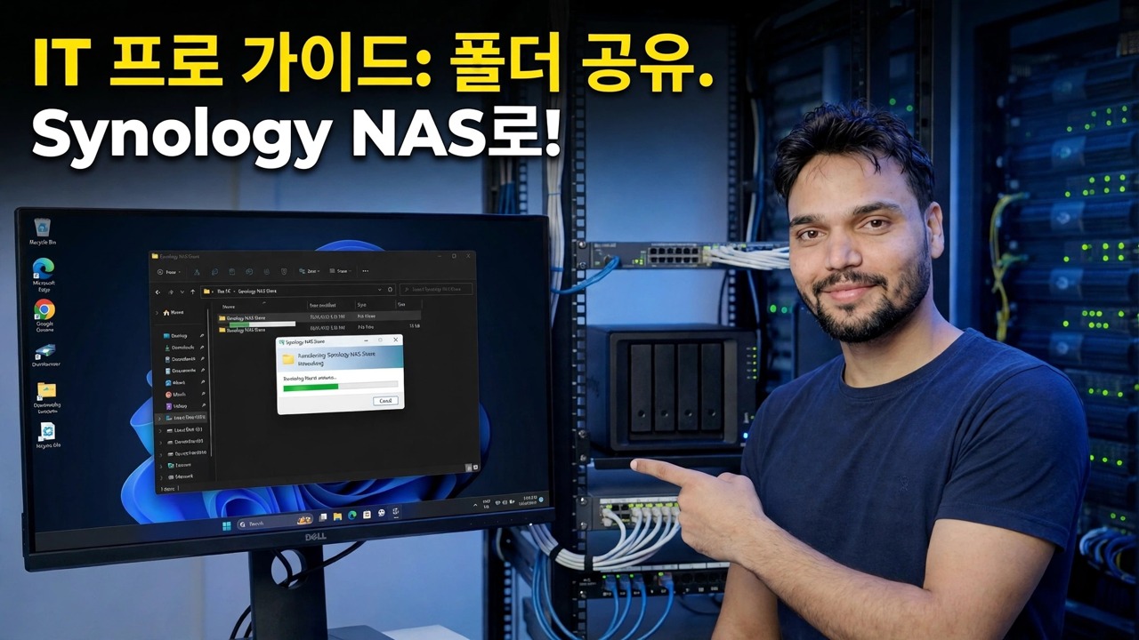 Synology NAS에서 공유 폴더를 설정하는 방법 – 단계별 가이드