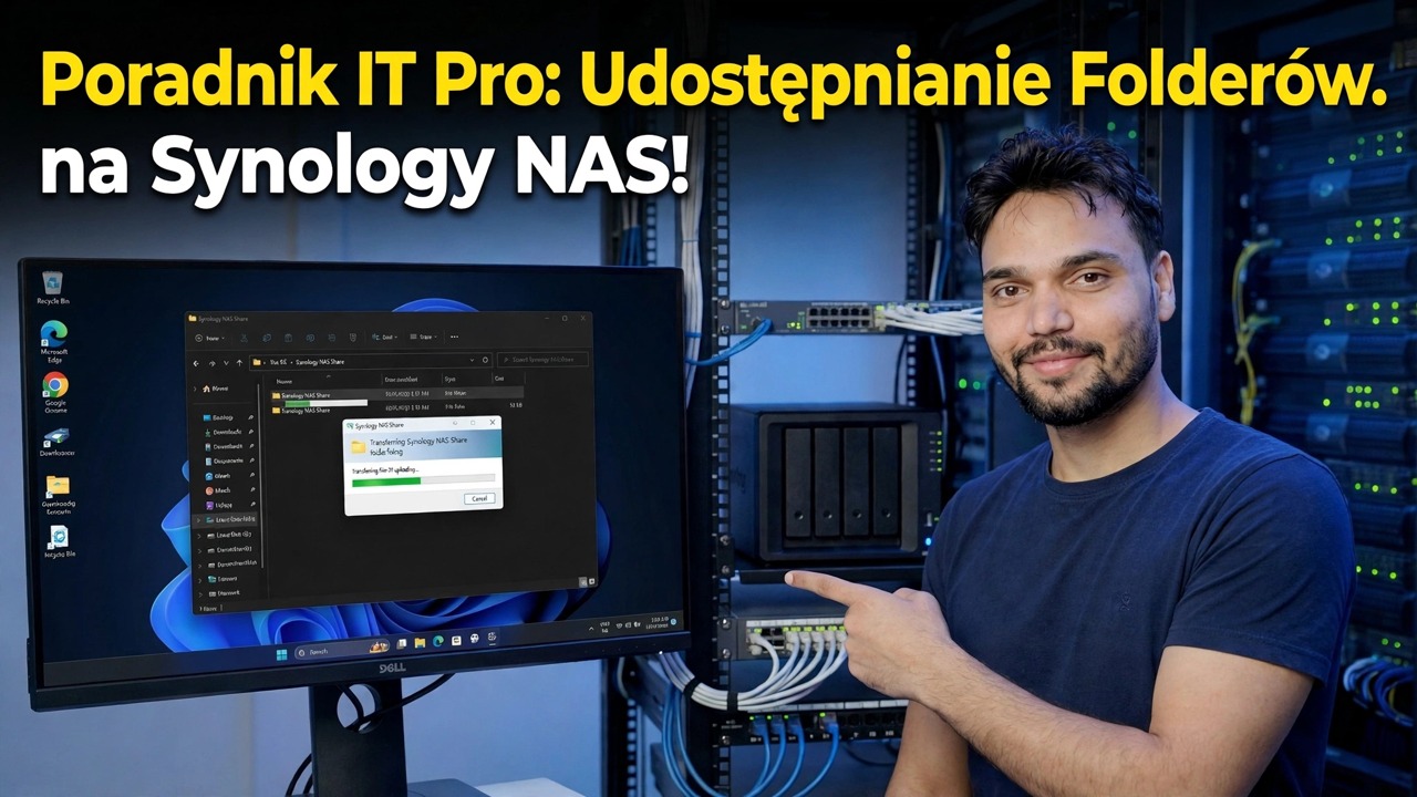 Jak skonfigurować foldery współdzielone na serwerze Synology NAS — przewodnik krok po kroku