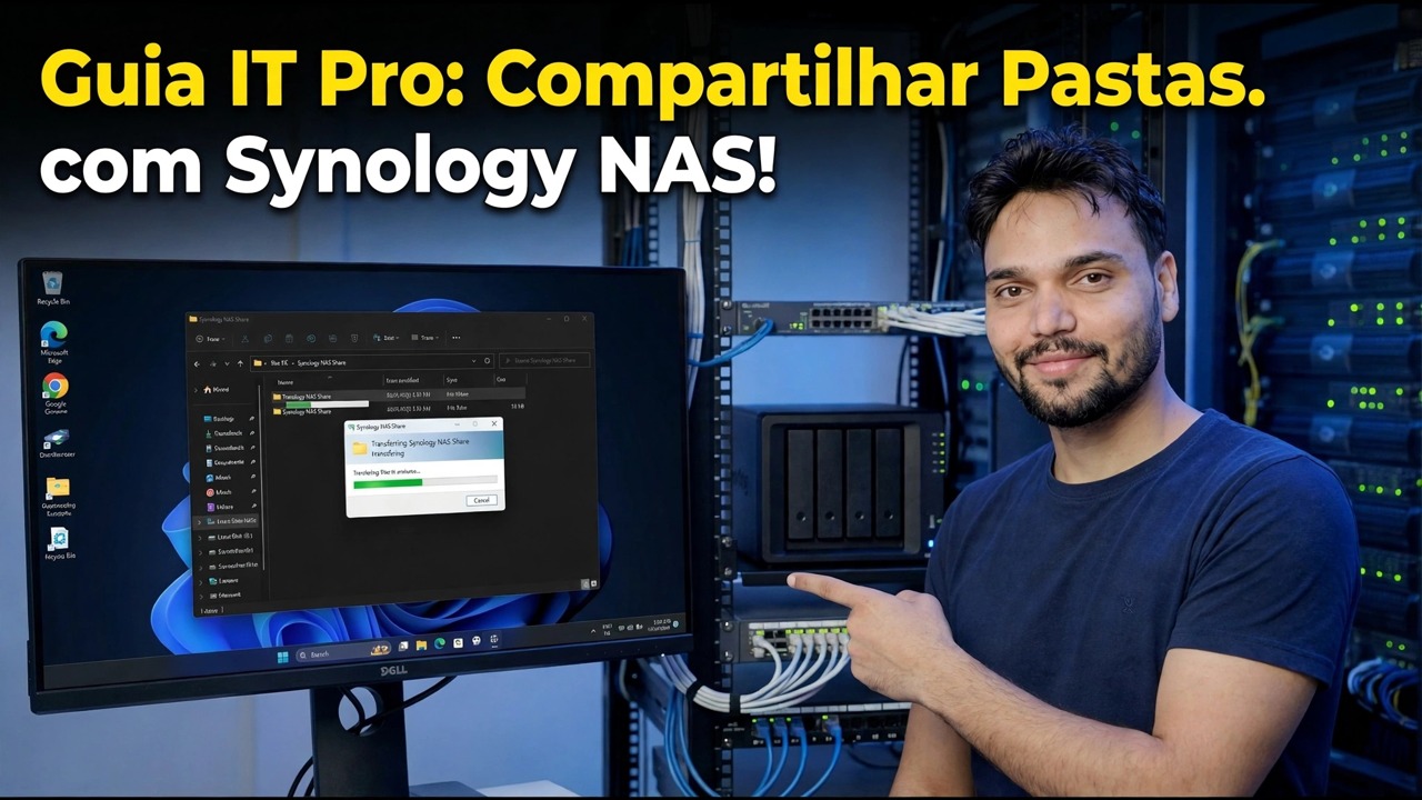 Como configurar pastas compartilhadas no Synology NAS – Guia passo a passo