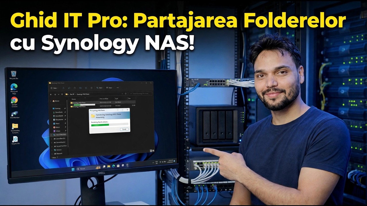 Cum să configurați folderele partajate pe Synology NAS – Ghid pas cu pas