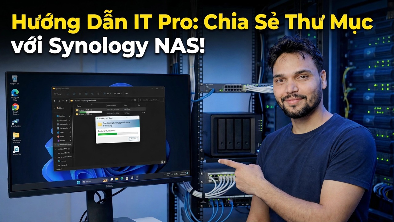 Cách thiết lập thư mục dùng chung trên NAS Synology – Hướng dẫn từng bước