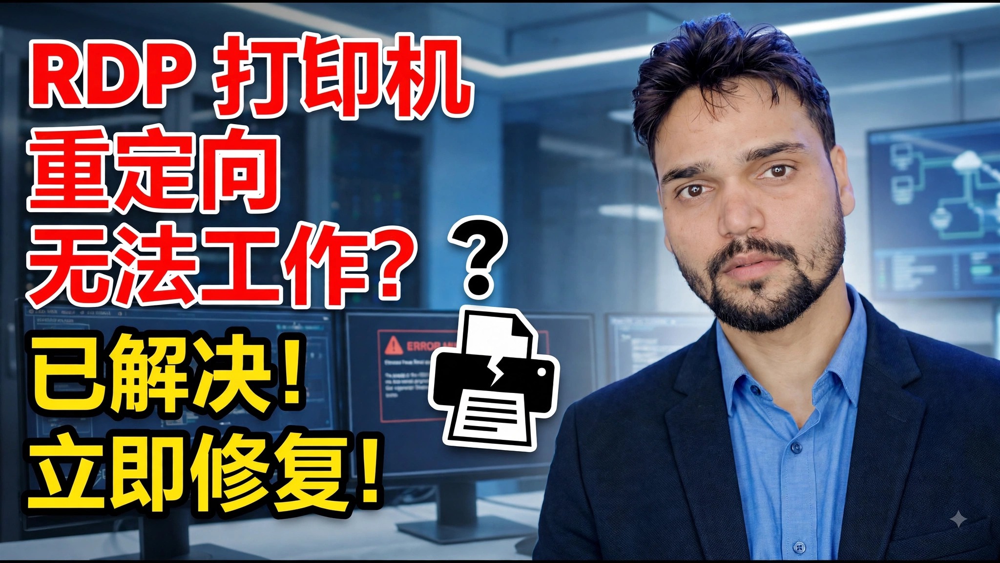 Easily Print from RDP Server to Client Printer