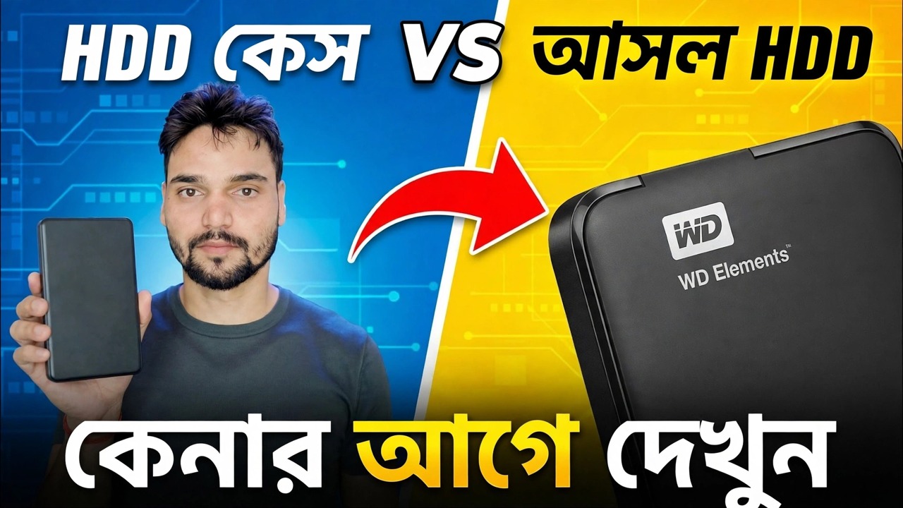 এক্সটার্নাল এইচডিডি কেনার ভুল ❌ আসল এইচডিডি কিউন বেটার হ্যায়