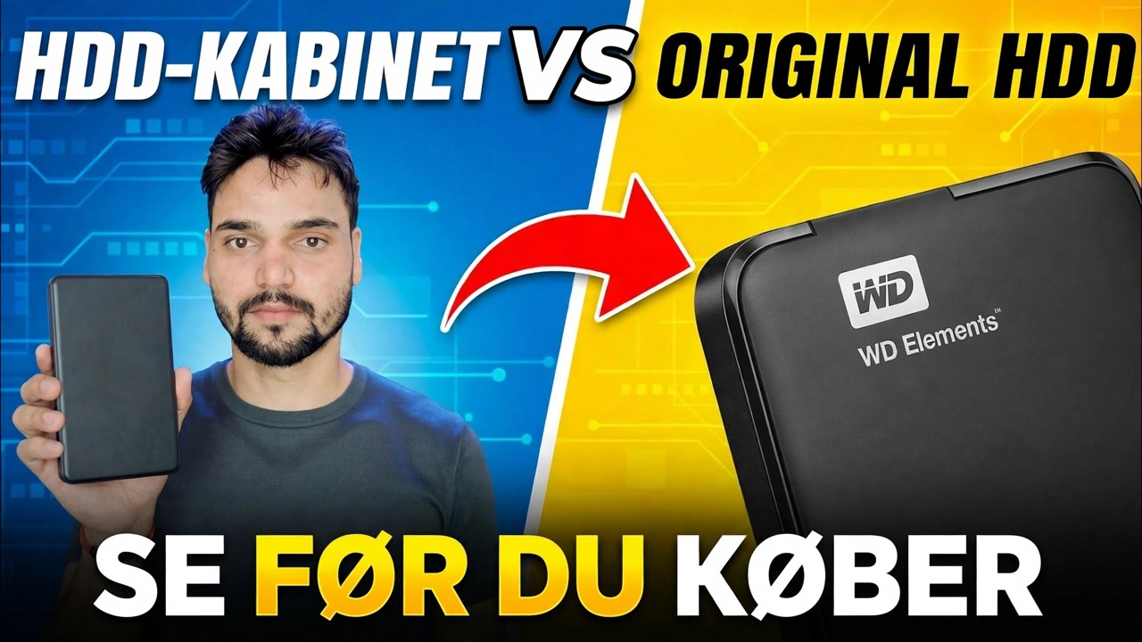 Ekstern HDD-købsfejl ❌ Original HDD Kyun Better Hai