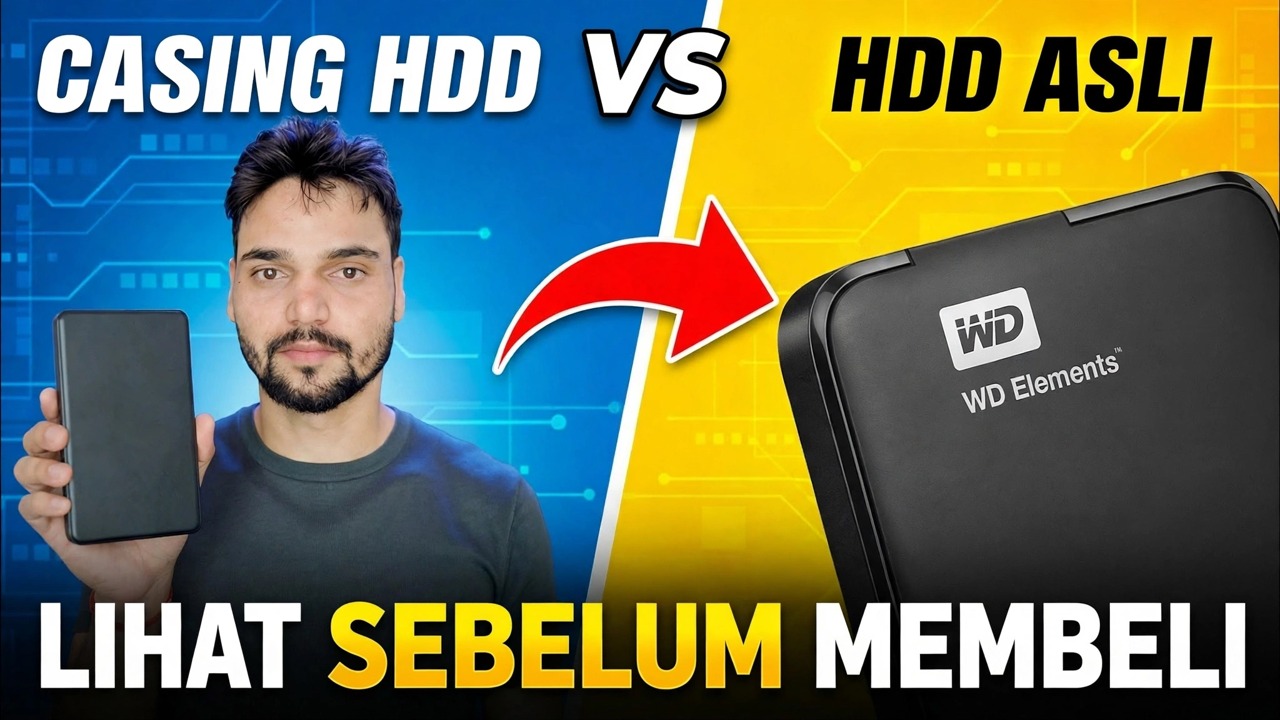 Kesalahan Pembelian HDD Eksternal ❌ HDD Asli Kyun Lebih Baik Hai