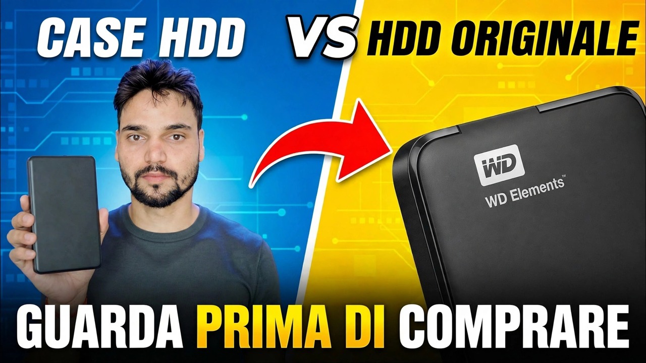 Errore nell'acquisto di un HDD esterno ❌ HDD originale Kyun Better Hai