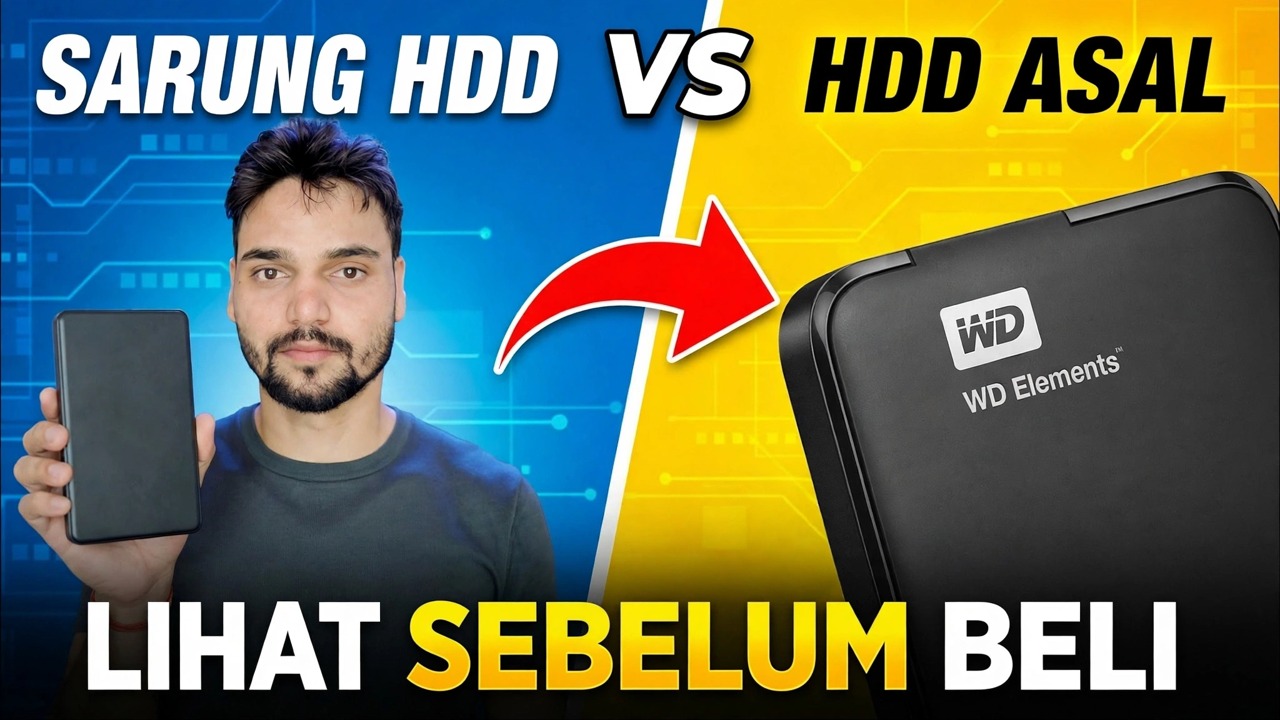 Kesilapan Membeli HDD Luaran ❌ HDD Asal Kyun Better Hai