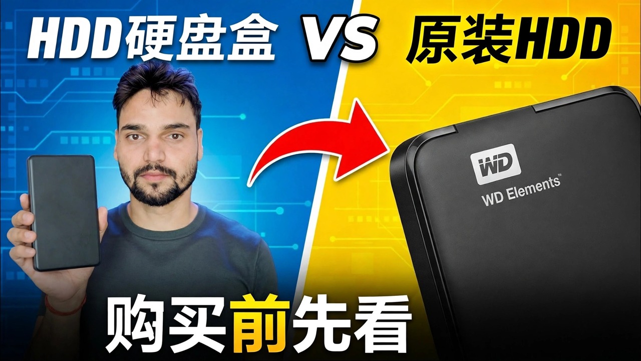 外置硬盘购买错误 ❌ 原装硬盘 Kyun Better Hai