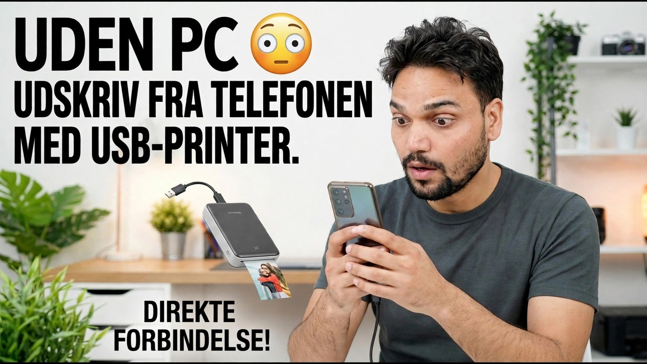 Brug USB-printer med telefon 🔥 Nem metode