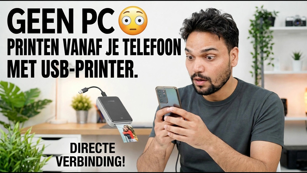 Gebruik een USB-printer met telefoon 🔥 Eenvoudige methode