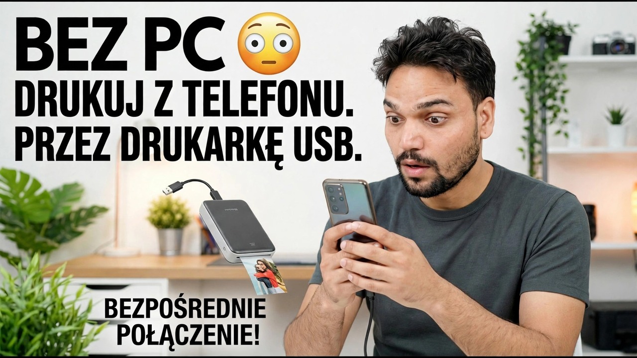 Użyj drukarki USB z telefonem 🔥 Łatwa metoda