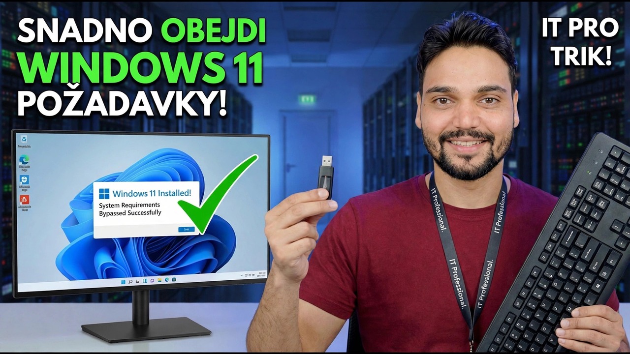 Obejít požadavky Windows 11