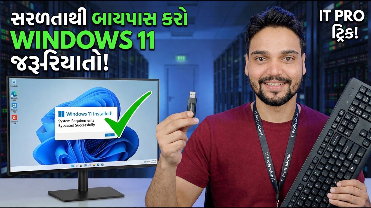 વિન્ડોઝ 11 આવશ્યકતાઓને બાયપાસ કરો
