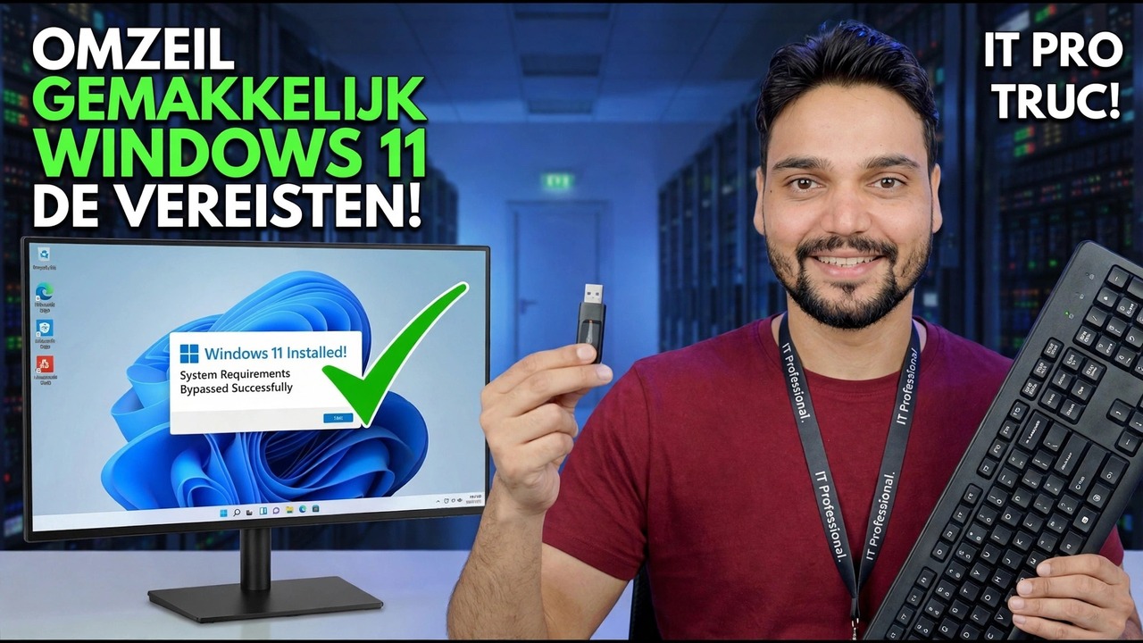 Omzeil de Windows 11-vereisten