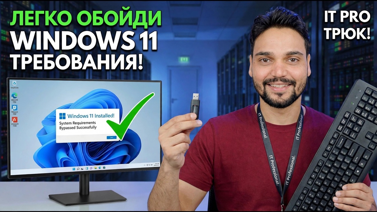 Обход требований Windows 11