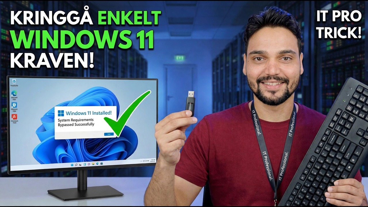 Gå förbi Windows 11-krav