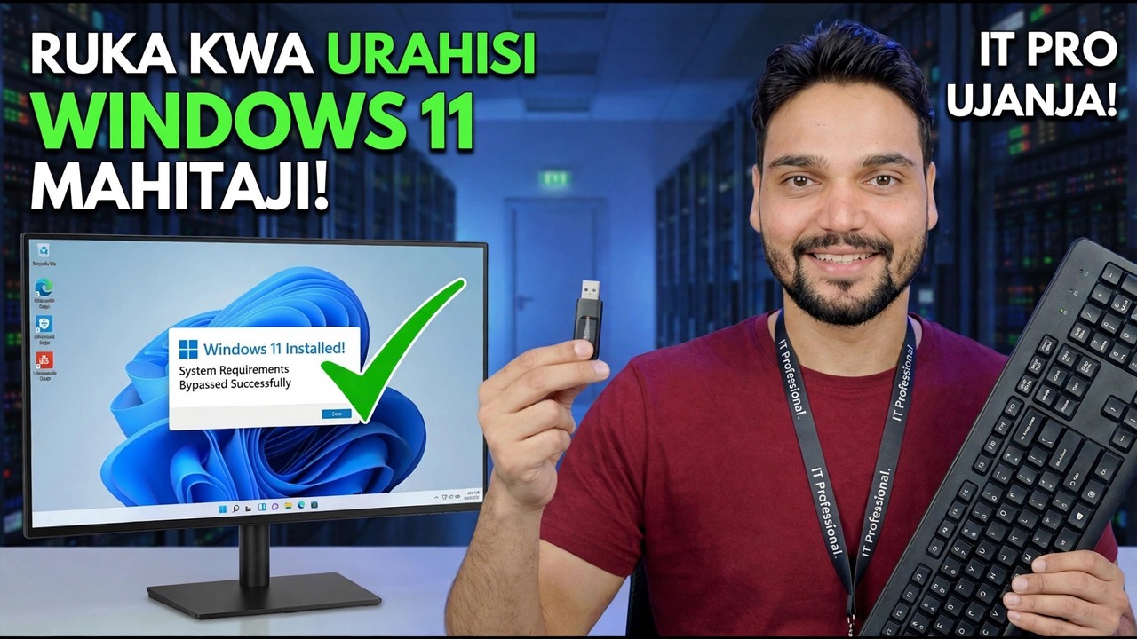 Bypass Windows 11 Mahitaji