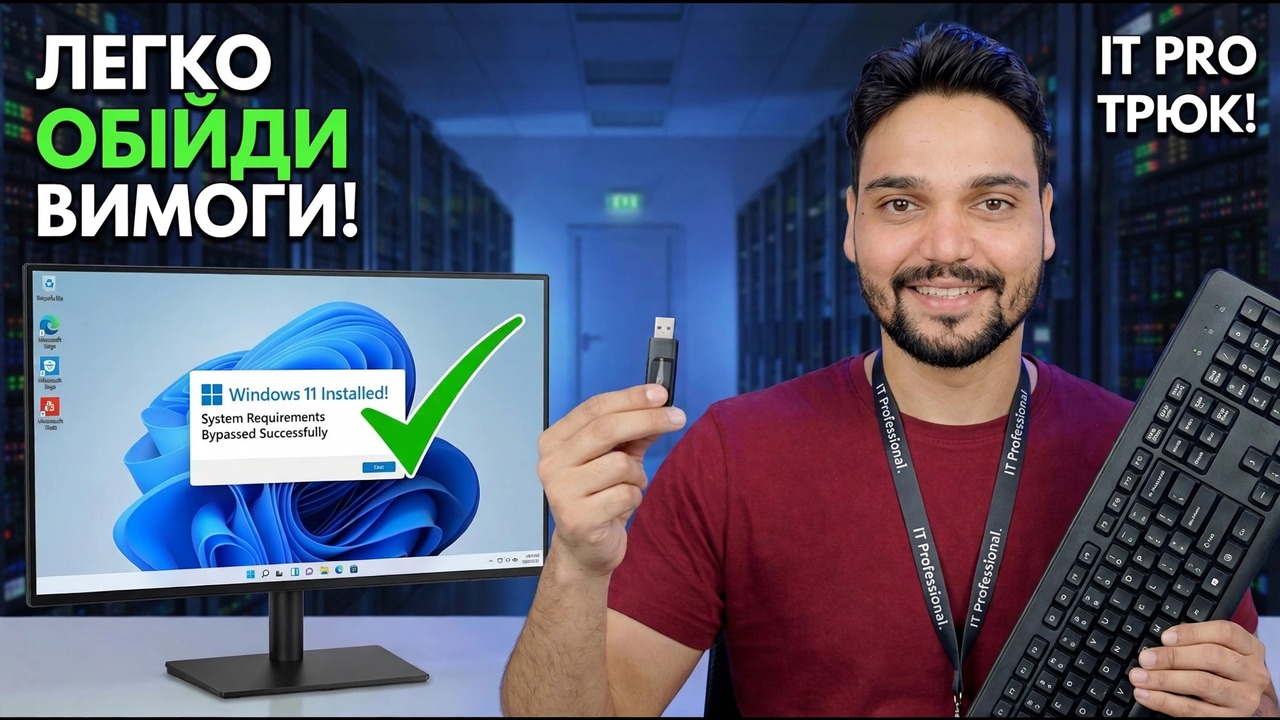 Обійти вимоги Windows 11