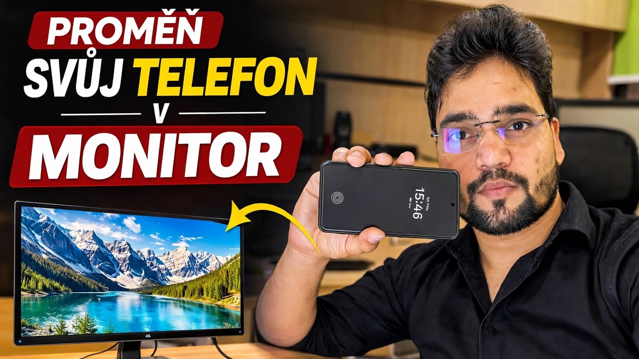 Převeďte svůj telefon na monitor 🔥 pomocí Capture Card
