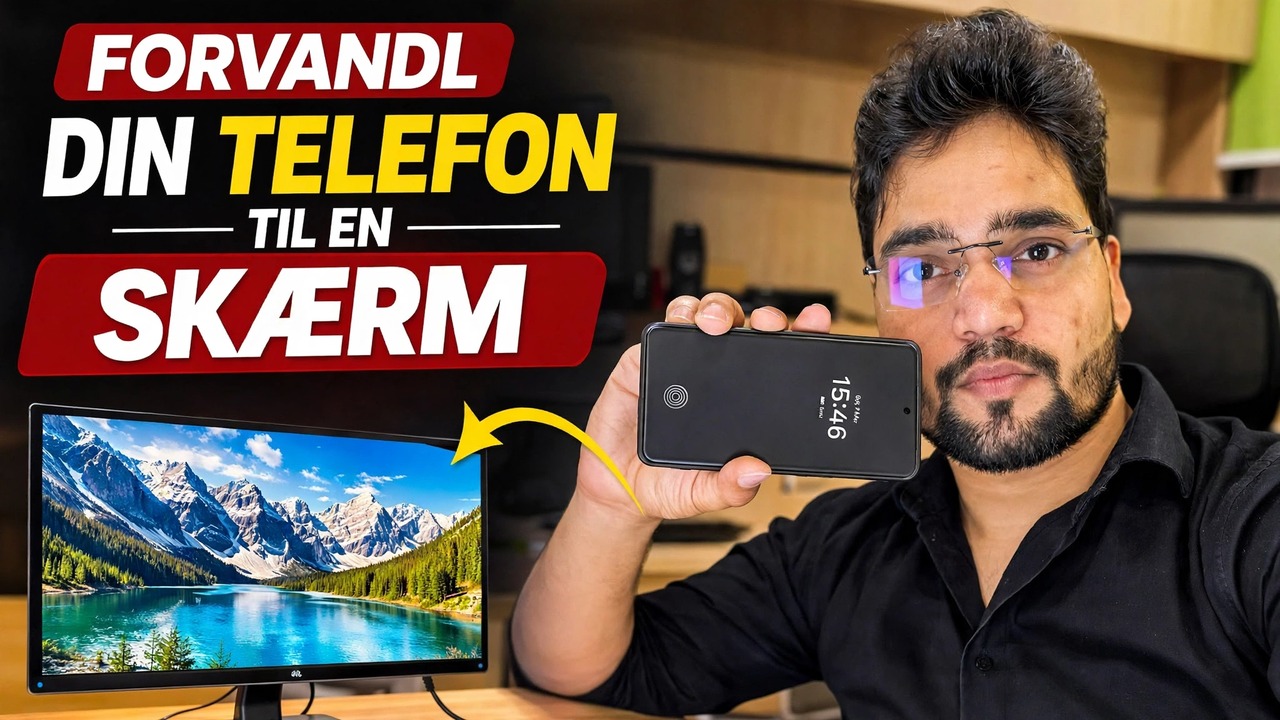 Konverter din telefon til skærm 🔥 Brug af Capture Card