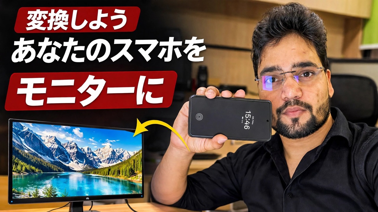 キャプチャカードを使用して携帯電話をモニターに変換しましょう