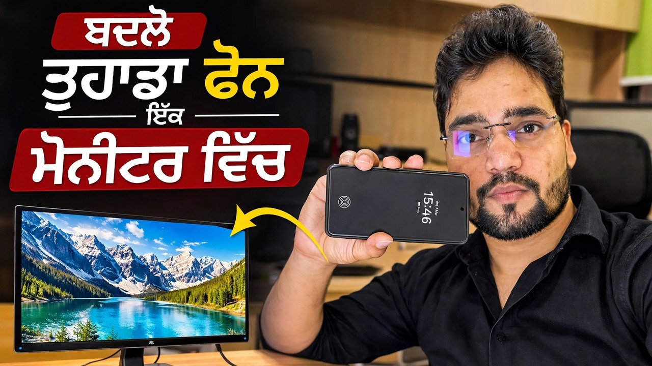 ਆਪਣੇ ਫ਼ੋਨ ਨੂੰ ਮਾਨੀਟਰ ਵਿੱਚ ਬਦਲੋ 🔥 ਕੈਪਚਰ ਕਾਰਡ ਦੀ ਵਰਤੋਂ ਕਰਕੇ