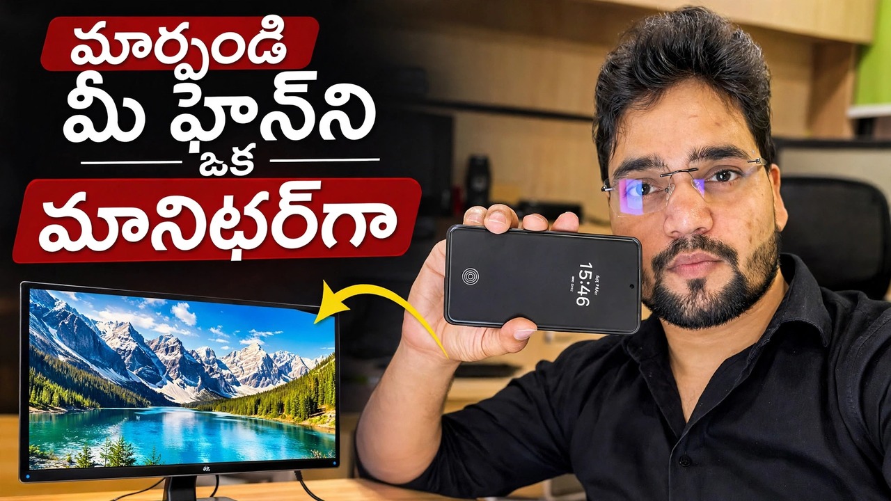 క్యాప్చర్ కార్డ్‌ని ఉపయోగించి మీ ఫోన్‌ను మానిటర్‌గా మార్చుకోండి