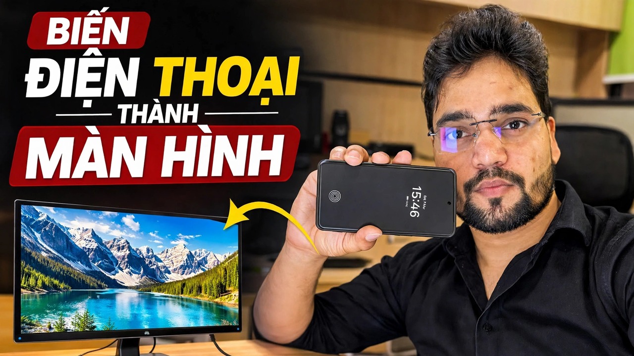 Biến điện thoại của bạn thành màn hình 🔥 Sử dụng Capture Card