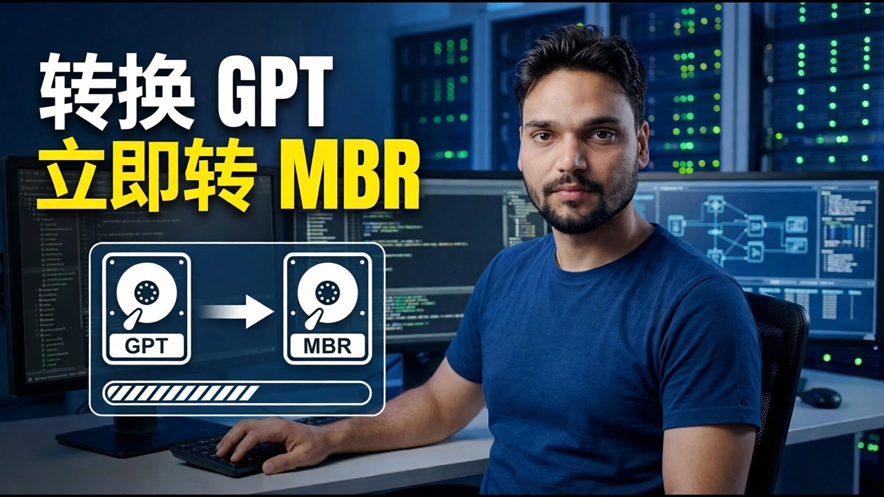 Converting GPT to MBR Without Data Loss: A Step-by-Step Guide