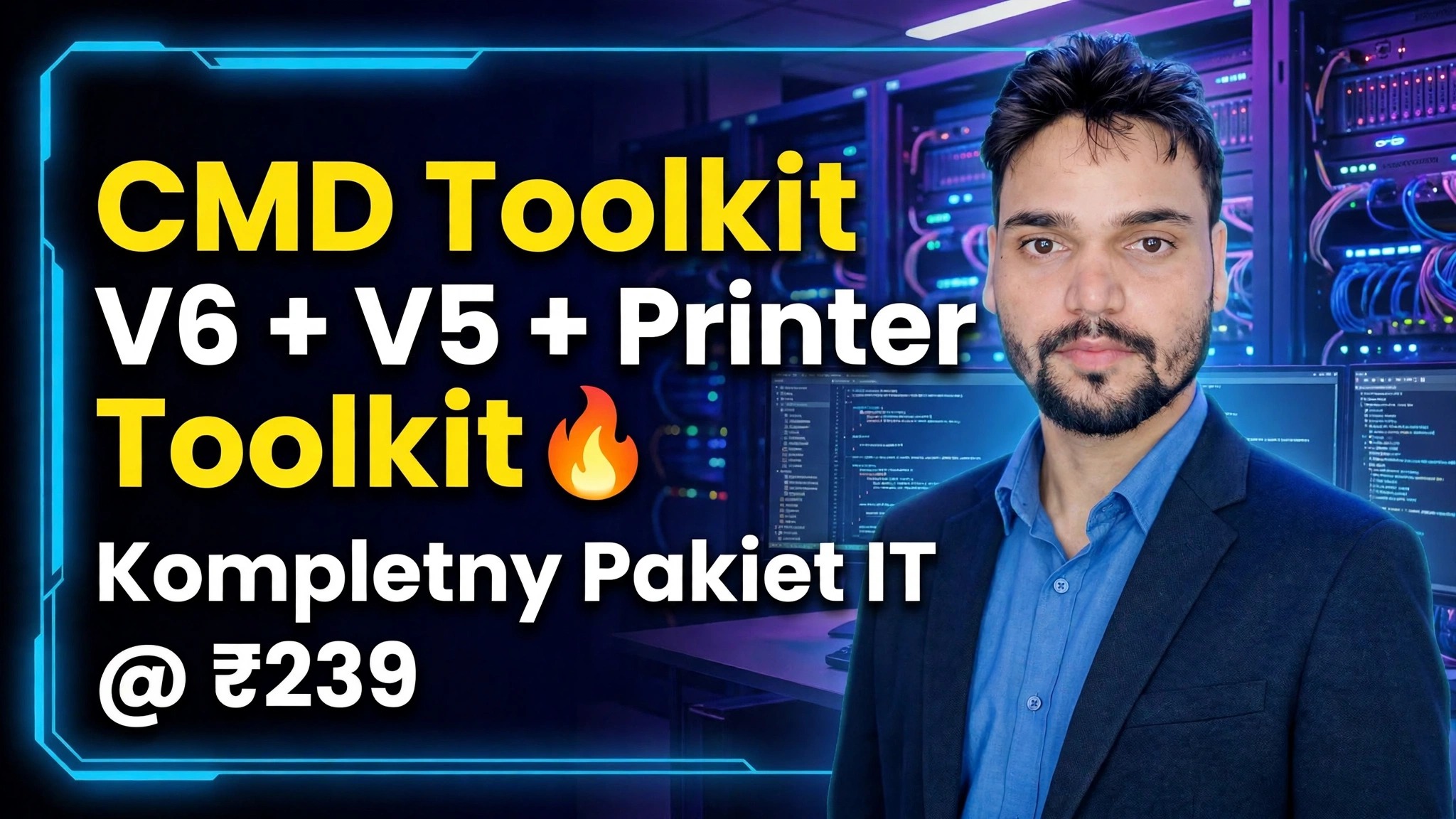 Zestaw narzędzi CMD V6 + V5 + zestaw narzędzi do drukarki 🔥 Pakiet Ultimate IT za 239 GBP