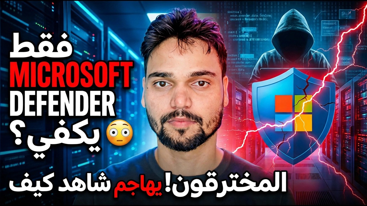 هل تعتمد فقط على Microsoft Defender؟ ⚠️ مخاطر أمنية كبيرة